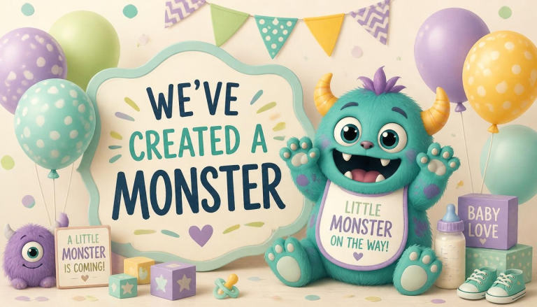 10 Adorable Ideas for a “We’ve Created a Monster” Baby Shower