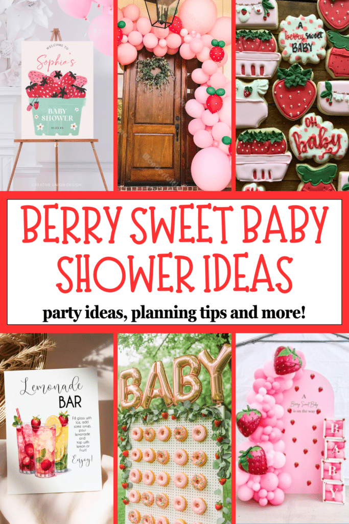 How to Throw a Berry Sweet Baby Shower on a Budget